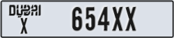 dubai - code - X - number -654XX
