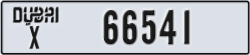 dubai - code - X - number -66541