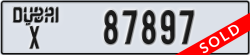 dubai - code - X - number -87897