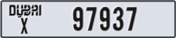 dubai - code - X - number -97937