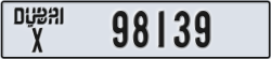 dubai - code - X - number -98139