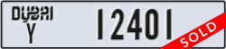 dubai - code - Y - number -12401
