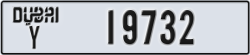 dubai - code - Y - number -19732
