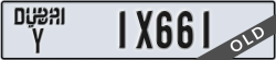 dubai - code - Y - number -1X661