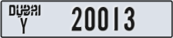 dubai - code - Y - number -20013