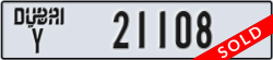 dubai - code - Y - number -21108
