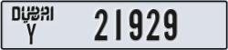 dubai - code - Y - number -21929