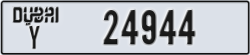 dubai - code - Y - number -24944