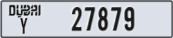 dubai - code - Y - number -27879