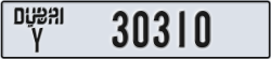dubai - code - Y - number -30310