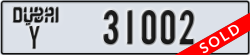 dubai - code - Y - number -31002