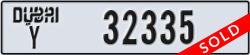 dubai - code - Y - number -32335