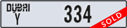 dubai - code - Y - number -334