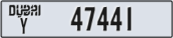dubai - code - Y - number -47362