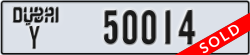 dubai - code - Y - number -50014