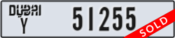 dubai - code - Y - number -51255