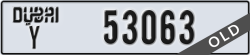 dubai - code - Y - number -53063
