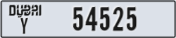 dubai - code - Y - number -54525