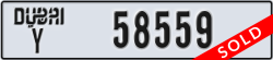 dubai - code - Y - number -58559