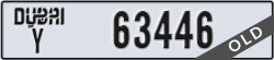 dubai - code - Y - number -63446