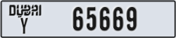dubai - code - Y - number -65669