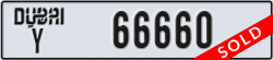 dubai - code - Y - number -66660