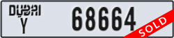 dubai - code - Y - number -68664