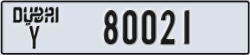dubai - code - Y - number -80021