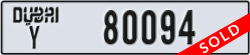 dubai - code - Y - number -80094