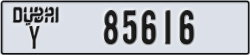 dubai - code - Y - number -85616