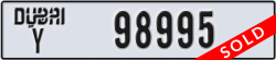 dubai - code - Y - number -98995