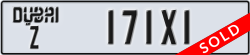 dubai - code - Z - number -171X1