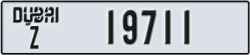 dubai - code - Z - number -19711