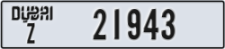 dubai - code - Z - number -21943