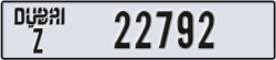 dubai - code - Z - number -22713