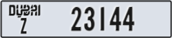 dubai - code - Z - number -23144