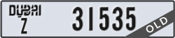 dubai - code - Z - number -31535