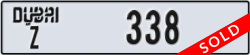 dubai - code - Z - number -338