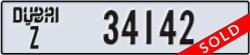 dubai - code - Z - number -34142