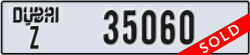 dubai - code - Z - number -35060