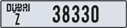 dubai - code - Z - number -38330