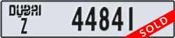 dubai - code - Z - number -44841