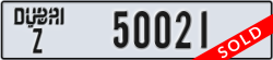dubai - code - Z - number -50021