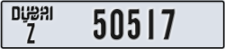 dubai - code - Z - number -50517