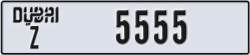 dubai - code - Z - number -5555