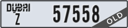 dubai - code - Z - number -57558