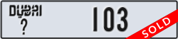 dubai - code - _ - number -103