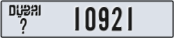 dubai - code - _ - number -10921