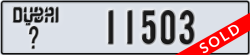 dubai - code - _ - number -11503