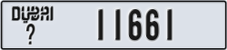 dubai - code - _ - number -11661